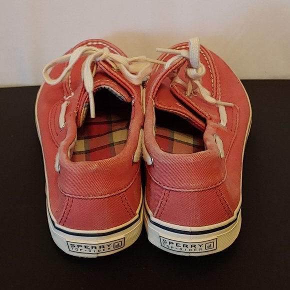 Red Sperry Top Sider Women's Size 8.5M - Picture 3 of 6